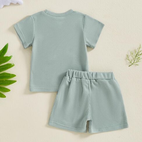 Zaxarra Toddler Girls Girls Summer Close Letter Flowerery Sleeves Short in Kuwait