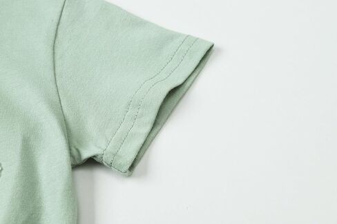 1st Birthday Boy Shirt Toddler Baby Short Sleeve Embroidered Letter One Year T-Shirts Tops Outfit Clothes in Kuwait