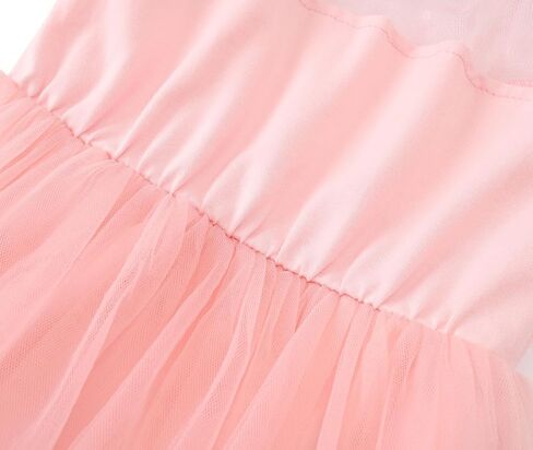 dutebare girl tutu dress bruck sleeve toddler tulle dresses cute princess party sundress in Kuwait