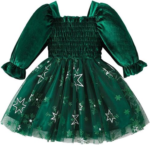 Infant Girl Playwear Dresses Baby Casual Dress Toddler Birthday Dress Baby Girl Fall Spring Dress Princess Dress in Saudi Arabia