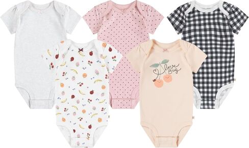 HUGGIES unisex-baby 5-pack Everyday Bodysuit in Saudi Arabia