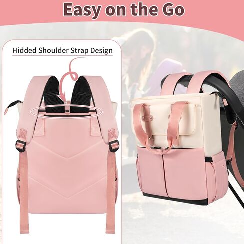 Diaper Bag Backpack, Large Baby Diaper Bag with Changing Pad and Insulated Baby Bottle Bag, Water-resistant Baby Boy Girl Dipper Tote Bag for Mom Dad,Multipurpose Travel Backpack for Newborn in Saudi Arabia