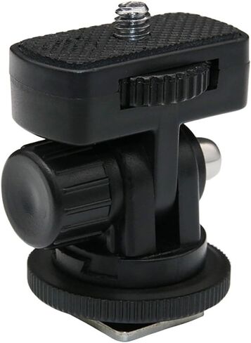 Bgning 1/4 "Mini Ball Head حذاء بارد أحذية محول قاعدة محول 1/4 محول المسمار لـ DLSR CAMER CAGE MONITION in Kuwait