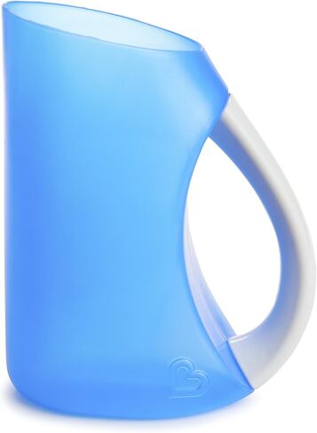 Munchkin® Duck™ Inflatable Baby Bathtub with White Hot® Heat Alert & Rinse™ Shampoo Bath Rinser, Blue in Saudi Arabia