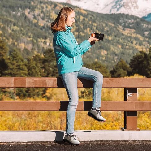 NORTIV 8 Women's Hiking Shoes Lightweight Walking Sneakers with Arch Support Outdoor Work Camping Tennis Workout Cross Training Echo in Saudi Arabia