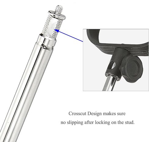 Phocus 22 Inch C Stand Boom Arm ، ذراع طفرة التمديد للتصوير الفوتوغرافي ، C Stand Light Stand ، علامة عاكس ، معدات فيديو استوديو (22 بوصة) in Kuwait