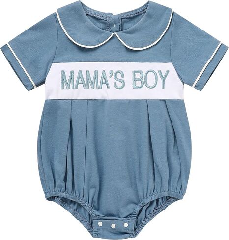 GRNSHTS Baby Boy Summer Clothes Cute Newborn Boy Outfits Short Sleeve Baby Boy Spring Romper Bodysuit Jumpsuit Boys One-Piece in Saudi Arabia