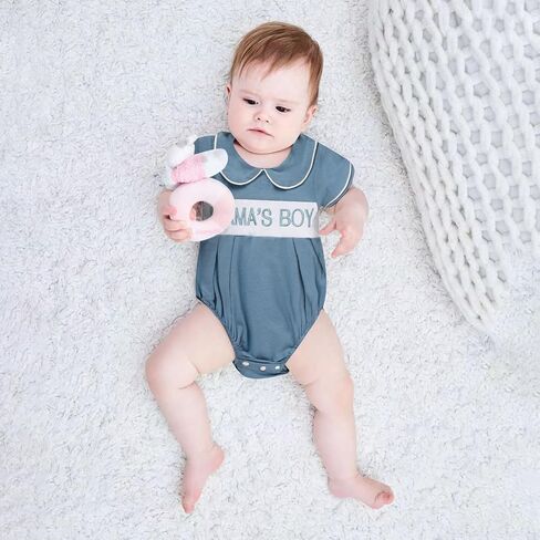 GRNSHTS Baby Boy Summer Clothes Cute Newborn Boy Outfits Short Sleeve Baby Boy Spring Romper Bodysuit Jumpsuit Boys One-Piece in Saudi Arabia