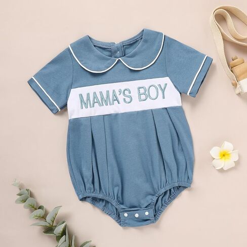 GRNSHTS Baby Boy Summer Clothes Cute Newborn Boy Outfits Short Sleeve Baby Boy Spring Romper Bodysuit Jumpsuit Boys One-Piece in Saudi Arabia
