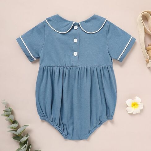 GRNSHTS Baby Boy Summer Clothes Cute Newborn Boy Outfits Short Sleeve Baby Boy Spring Romper Bodysuit Jumpsuit Boys One-Piece in Saudi Arabia