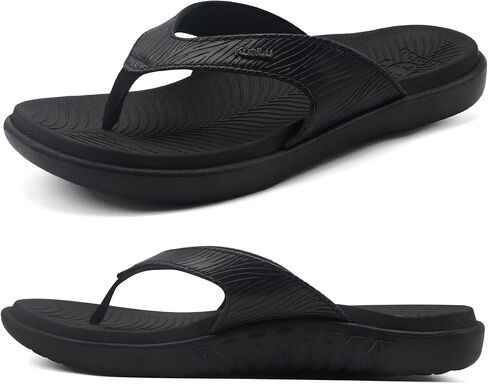 تقلب Kuailu Flop for Women Ladies Yoga Yoga Mat Cushion Sandals Dary Womans Lightweight Slip on Beach Thong Sandles بدعم من القوس المريح (الحجم الأمريكي 5-12) in Kuwait
