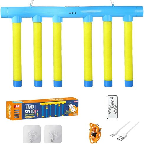 لعبة التحدي Reflex ، لعبة Drop Sticks ، التدريب على تنسيق العين ، لعبة التدريب على رد الفعل ، لعبة الصيد العصي ، التدريب على عكس عصا اللعبة ، 3 سرعة قابلة للتعديل ، ترقية التحكم عن بُعد (أ) in Kuwait