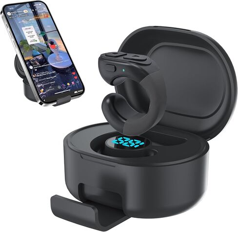 حلقة التمرير عن بُعد لـ Tiktok ، Pluetooth Page Turner لـ iPad & Android Tablet قراءة الكتاب الإلكتروني ، Fingertip Wireless Camera مصراع عن بُعد لـ iPhone و iPad و iOS و Android -black in Kuwait