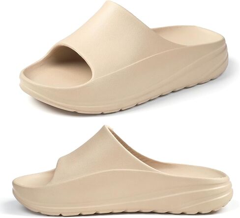 Mens/Womens Sandals Recovery Non-slip Slides with Arch Support Comfy Soft Cloud Pillow Feeling Slippers in Saudi Arabia