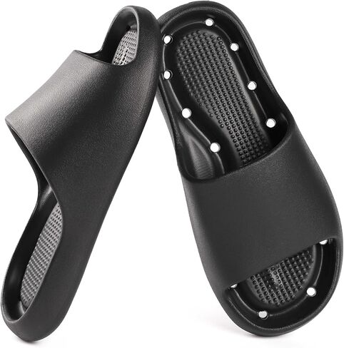 أحذية دش للنساء والرجال تدليك صندل شريحة ناعمة ملهى مضاد للانزلاق شرائح الراحة قوس الدعم أحذية دش التجفيف السري in Kuwait