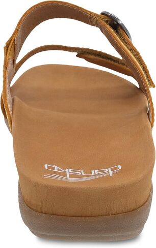Dansko Justine Adjustable Sandal for Women - Leather Linings and Uppers for All-Day Comfort - Dual-Density EVA Footbed and Lightweight Rubber Outsole for Long-Lasting Wear in Saudi Arabia