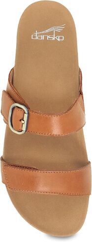 Dansko Justine Adjustable Sandal for Women - Leather Linings and Uppers for All-Day Comfort - Dual-Density EVA Footbed and Lightweight Rubber Outsole for Long-Lasting Wear in Saudi Arabia
