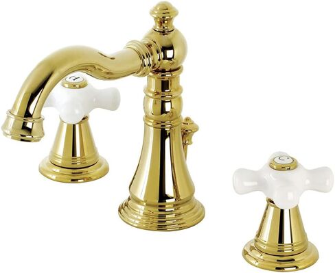 Kingston Brass FSC1975APX صنبور حمام كلاسيكي أمريكي واسع الانتشار، برونز مطلي بالزيت in Saudi Arabia