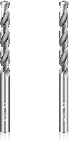 5mm Drill Bits Solid Carbide Drill Bits, Metric Drill Bit Set, Tungsten Carbide Drill Bit Set for Stainless Steel Hardened Steel Cast Iron Alloy Copper, 2 Pcs in Kuwait