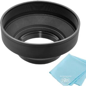 77mm Soft Lens Hood for Nikon COOLPIX P1000, P1100 Digital Cameras