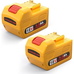 Mrupoo 18V 9.0Ah Replacement Battery Compatible with Milwaukee 18v 9000mAh 48-11-1820 48-11-1850 48-11-1828 48-11-10 Lithium-Ion Battery Cordless Power Tools 2Pack