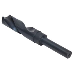 Reduced Shank Drill Bits HSS Straight 21.5mm / 0.85in 1/2in Shank Drilling Tool 21.5mm Black