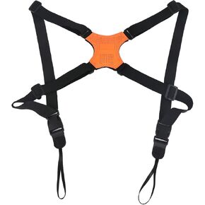 HUNTPAL Binocular Harness Strap, Binocular Harness for Birding, X-shaped Decompression Binocular Strap,Cross Binocular Straps Harness, Fits for Carrying Binocular, Cameras, Rangefinders and More