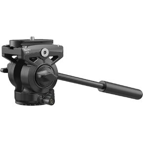 Video Photography Tripod Head, DSLR Photography Head, with a 55mm Flat Base,Suitable for Digital Single-Lens Reflex Cameras, camcorders, telescopes. Maximum Load 11.02 lbs (5kg)