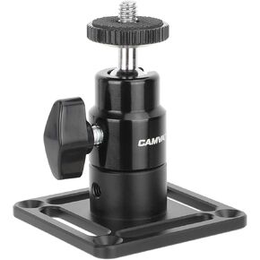 CAMVATE Ceiling Mount Plate with 1/4"-20 Mini Ball Hand for CCTV Camera Surveillance System-3688