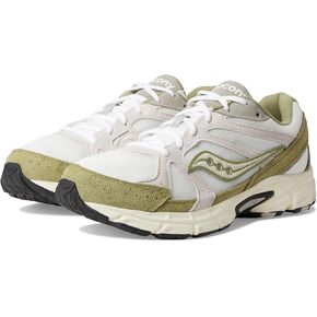 Saucony Unisex Ride Millennium Sneaker, White/Green, 11.5 US Men