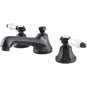 Kingston Brass KS4463BPL Bel-Air 8" Widespread Bathroom Faucet, Antique Brass