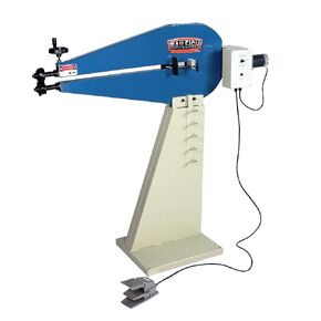 Baileigh 36-Inch Metal Bead Roller, 16-Gauge Mild Steel (BR-18E-36)