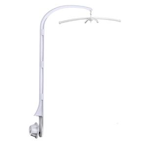 34 Inch Baby Crib Mobile Bed Bell Holder,Extra Long Crib Mobile Arm Nursery Mobile Arm Baby Mobile Hanger,Adjustable Holder Arm Bracket Nut Screw DIY Toy Decoration (34.6 inch)