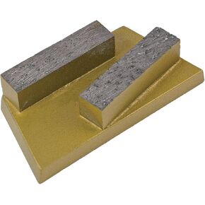 CS Unitec 37122 Diamond Inserts for Concrete, fits EBS 235.1 Floor Grinder, Gold, (Pack of 5)