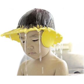 3PCS Baby Kids Children Soft Adjustable Shampoo Shower Bath Bathing Hat Cap Hair Cutting Protector Wash Hair Hat