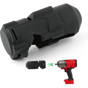 49-16-2767 Protective Boot High Torque Impact Wrench Boot for Milwaukee M18 Fuel 1/2 2767-20 High Torque Impact Wrench & ONEKEY Version 2863-20 Protective Boot Black Replacement Accessories