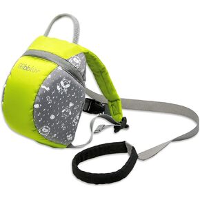 bblüv - Päk - Toddler Backpack with Adjustable Reins, Little Kids Anti-Lost Travel Bag Harness Reins, Lightweight Fits Snacks and Toys, Cute Backpacks with Safety Leash for Baby (Lime) in Kuwait