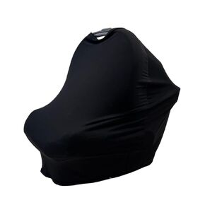 Baby Car Seat Cover Nursing Cover Soft Stretchy Breathable Rayon from Bamboo Breastfeeding Canopy (Oat)