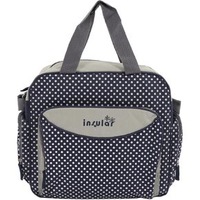 ViaGasaFamido Baby Diaper Bag Waterproof Travel Diaper Tote Single Shoulder Crossbody Multifunctional Mummy Bag Maternity Bag Portable Changing Station Diaper Bag for Boys Girls