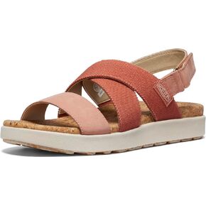 KEEN Womens Elle Criss Cross Premium Comfortable Fashion Casual Wedge