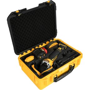 Tool Case for Dewalt Angle Grinder: Waterproof Tool Organizers Storage Bag for Dewalt 20v Electric Grinder DCG413 DCG405, Carrying Box for Dewalt Cordless Grinder Tools | Battery | Charger (Case Only)