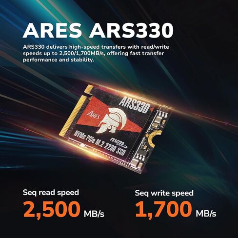 DATO 512GB SSD M.2 2280 PCIe Gen3x4 NVMe Internal Solid State Drive, Up to 2500/1700 MB/s, DP700 Series in Kuwait