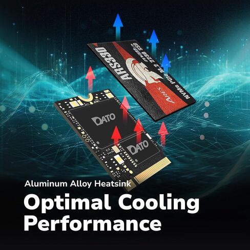 DATO 512GB SSD M.2 2280 PCIe Gen3x4 NVMe Internal Solid State Drive, Up to 2500/1700 MB/s, DP700 Series in Kuwait