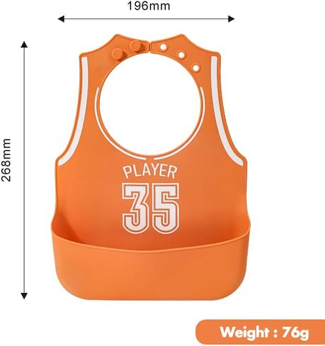 Silicone Bibs for Babies, Waterproof Eating Bibs for Boys Girls, Soft Silicone Bibs Baby Feeding Essentials Baby Gifts in Saudi Arabia