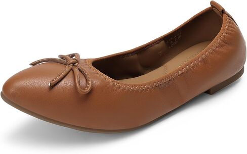 DREAM PAIRS Women's Foldable Flats Shoes Pointed Toe Ballet Flats Bowknot Comfort Slip on Dress Shoes in Saudi Arabia