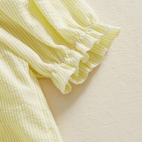 Baby Girl Easter Outfit Newborn Bunny Bubble Romper Infant Big Bowknot Plaid T Shirt Top Toddler Summer Clothes in Kuwait