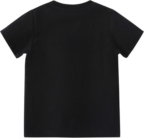 Aiwuhe Toddler T قمصان القطن الصيف Tshirts Boys Girls Basic Tee Lundershirts قصيرة الأكمام قمصان الرقبة 2-7y in Kuwait