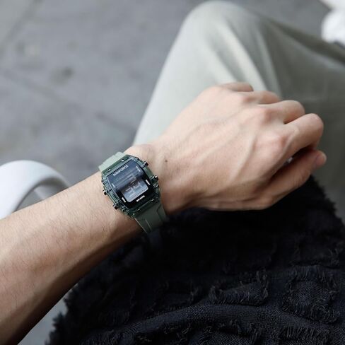 NAVIFORCE Digital Multi-Function Watch for Men,Fashion Waterproof Sports Women Watches and Mens,Colorful Silicone Band,Men's Gifts,Women's Gift in Saudi Arabia