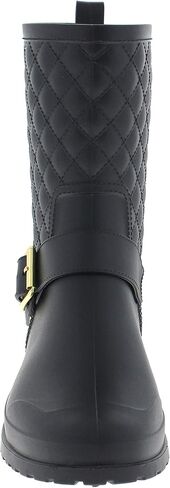 Capelli New York Ladies Matte, Quilted Shaft Mid-Calf Rain Boot in Kuwait