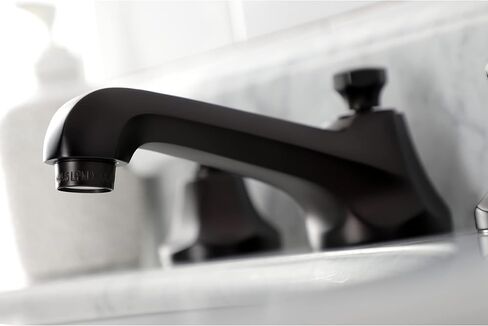 Kingston Brass KS4463BPL Bel-Air 8" Widespread Bathroom Faucet, Antique Brass in Saudi Arabia